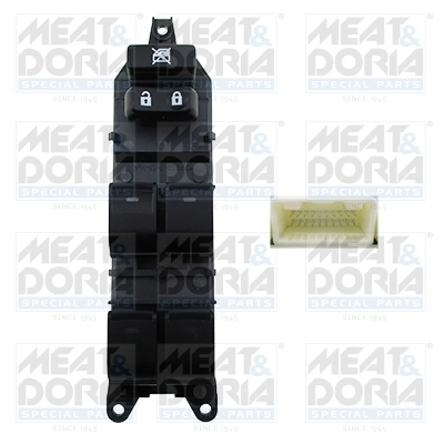 Switch, window regulator